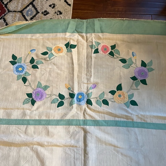 Coverlet from the 1910’20’s. Beautiful condition. - Picture 13 of 13